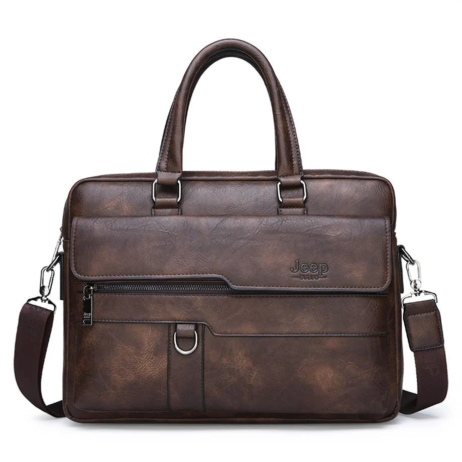 Jeep Buluo Leather Briefcase II